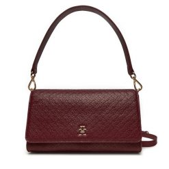 Torebka Tommy Hilfiger. Czerwone torebki klasyczne Tommy Hilfiger, bez wzorów, klasyczne, bez dodatków. Za 509.99 zł.