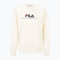 Bluza FILA Bollwiller. Białe bluzy Fila, l, bez wzorów, z bawełny, klasyczne, bez ramiączek, bez kaptura. Za 179.99 zł.