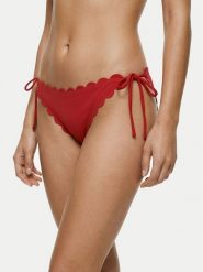 HUGO Dół od bikini Original 50555675 Czerwony Regular Fit. Czerwone bikini Hugo, bez wzorów, z syntetyku. Za 259.99 zł.