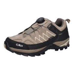 Damskie buty trekkingowe CMP Rigel Fitgo WP Low. Niebieskie buty trekkingowe CMP, z gumy, bez zapięcia. Za 423.70 zł.