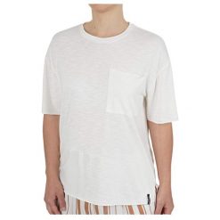 Koszulka do fitnessu damska Superdry Cayon Pocet Tee luźna. Białe t-shirty sportowe Superdry, l, bez wzorów, bez ramiączek, na fitness i siłownię. Za 103.00 zł.