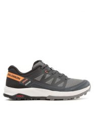 Salomon Trekkingi Outrise W L47219300 Szary. Szare buty trekkingowe Salomon, z materiału, bez zapięcia. Za 439.99 zł.