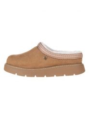 Skechers Kapcie "Keepsakes" w kolorze jasnobrązowym rozmiar: 36,5. Brązowe kapcie Skechers, bez wzorów, z materiału. Za 131.74 zł.