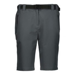 Szorty damskie CMP. Czarne szorty CMP, bez wzorów, sportowe. Za 159.00 zł.