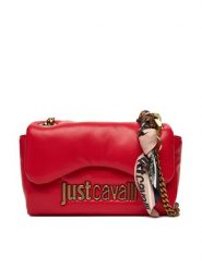 Just Cavalli Torebka 79RA4BD2 ZS748 Czerwony. Czerwone torebki klasyczne Just Cavalli, bez wzorów, ze skóry, bez dodatków. Za 609.99 zł.
