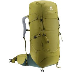 Plecak trekkingowy Deuter Aircontact Core 50+10 - cactus/ivy. Zielone plecaki Deuter, bez wzorów, bez dodatków. Za 907.99 zł.