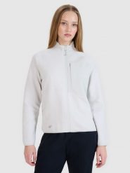 4F Bluza dresowa rozpinana bez kaptura damska - szara L. Szare bluzy bez kaptura 4f, l, bez wzorów, z bawełny, bez kaptura. W wyprzedaży za 139.99 zł.