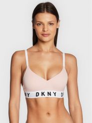 DKNY Biustonosz push-up DK4518 Różowy. Czerwone biustonosze DKNY, bez wzorów, z bawełny. Za 179.99 zł.