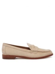 LAUREN RALPH LAUREN Mokasyny Wynnie 802970584001 Beżowy. Brązowe mokasyny Lauren Ralph Lauren, bez wzorów, ze skóry. Za 749.99 zł.