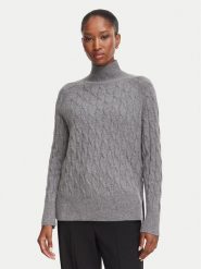 Marella Golf Gattoni 2623366244 Szary Regular Fit. Szare swetry Marella, l, bez wzorów, z wełny, bez ramiączek. Za 1,134.00 zł.