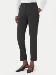 HUGO Chinosy Hetana 50516132 Czarny Slim Fit. Czarne chinosy Hugo, bez wzorów, z syntetyku. Za 719.99 zł.