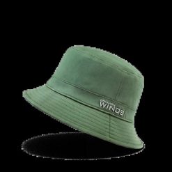 Bucket Hat WINGS UNLEASH bawełniany kapelusz ARMY GREEN. Zielone kapelusze Wings, na lato, bez wzorów, z bawełny, eleganckie. Za 49.90 zł.