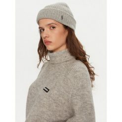 Czapka Polo Ralph Lauren. Szare czapki zimowe Polo Ralph Lauren, bez wzorów. Za 539.99 zł.