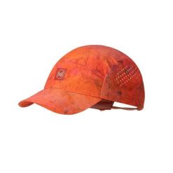 Czapka z daszkiem BUFF PACK SPEED CAP KEFFY NECTARINE. Czerwone czapki z daszkiem Buff, bez wzorów, z materiału, wakacyjne. Za 162.85 zł.