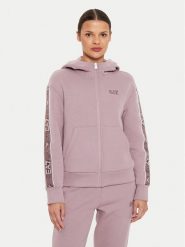 EA7 Emporio Armani Bluza 6DTM03 TJUXZ 1341 Różowy Regular Fit. Czerwone bluzy EA7 Emporio Armani, m, bez wzorów, z syntetyku, bez kaptura. Za 569.99 zł.