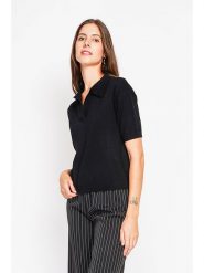 William de Faye Sweter w kolorze czarnym rozmiar: 42. Czarne swetry William de Faye, bez wzorów, klasyczne, bez ramiączek. Za 104.99 zł.