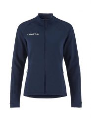 Craft Kurtka Extend 2.0 Full Zip W - Elastyczna midlayer, Navy. Niebieskie kurtki Craft, xl, bez wzorów, z elastanu, bez kaptura. Za 375.15 zł.