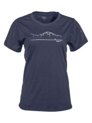 Traunstein Sport Koszulka funkcyjna w kolorze granatowym rozmiar: 38. Niebieskie t-shirty sportowe Traunstein Sport, bez wzorów, bez ramiączek, outdoorowe. Za 144.92 zł.