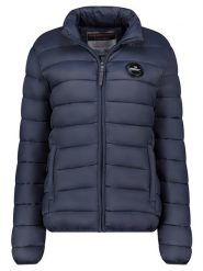 Geographical Norway Kurtka pikowana "Atikahadge" w kolorze granatowym rozmiar: L. Niebieskie kurtki Geographical Norway, l, bez wzorów, bez kaptura. Za 148.61 zł.