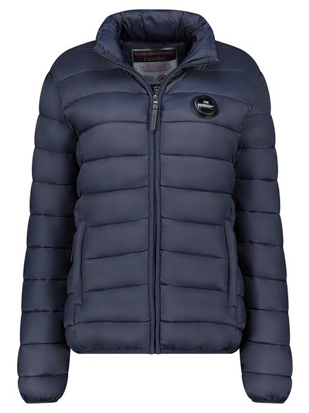 Geographical Norway Kurtka pikowana "Atikahadge" w kolorze granatowym rozmiar: L. Niebieskie kurtki Geographical Norway, l, bez wzorów, bez kaptura. Za 148.61 zł.