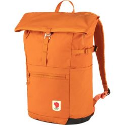 Plecak miejski Fjallraven High Coast Foldsack 24 - sunset orange. Brązowe plecaki Fjällräven, bez wzorów, bez dodatków. Za 359.00 zł.