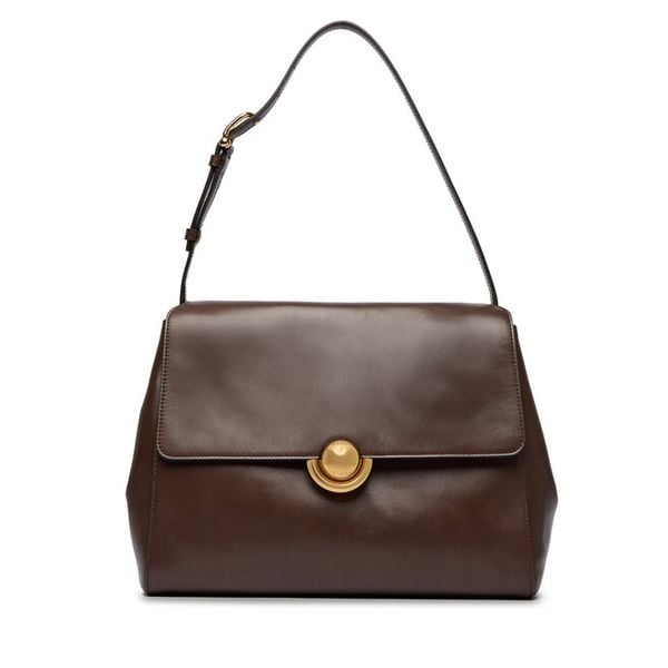 Torebka Furla. Brązowe torebki klasyczne Furla, bez wzorów, klasyczne, bez dodatków. Za 2,329.00 zł.