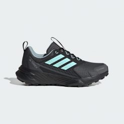 Buty do biegów przełajowych Terrex Tracefinder 2 CLIMAPROOF. Niebieskie buty do biegania adidas, bez wzorów, z gumy, bez zapięcia, do biegania, adidas terrex, climaproof (adidas). Za 349.00 zł.