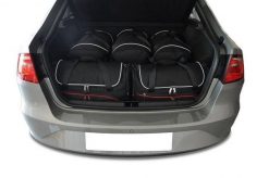Torby Do Bagażnika Seat Toledo 2012-2018 5Szt Kjust. Czarne torby podróżne KJUST, bez wzorów, z kauczuku. Za 1,526.00 zł.