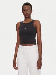 Champion Top 118007 Czarny Regular Fit. Czarne topy Champion, xs, bez wzorów, z bawełny, bez kołnierzyka, bez ramiączek. Za 119.99 zł.