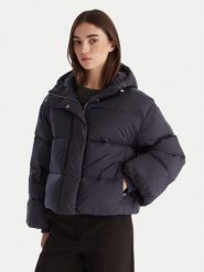 Calvin Klein Kurtka puchowa LV044D525G Granatowy Relaxed Fit. Niebieskie kurtki Calvin Klein, xxs, bez wzorów, z puchu, bez kaptura. Za 1,799.00 zł.