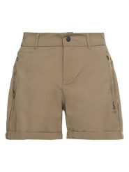Odlo Szorty funkcyjne "Infinity" w kolorze khaki rozmiar: 36. Brązowe szorty sportowe ODLO, bez wzorów, z materiału, outdoorowe. Za 136.45 zł.