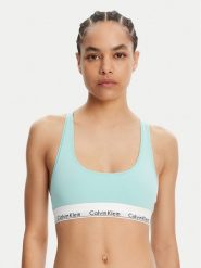 Calvin Klein Underwear Biustonosz top 0000F3785E Zielony. Zielone biustonosze Calvin Klein Underwear, xl, bez wzorów, z bawełny, bez kołnierzyka, bez ramiączek. Za 129.99 zł.