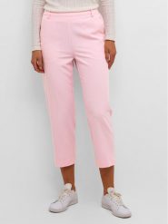 Kaffe Spodnie materiałowe Sakura 10506127 Różowy Relaxed Fit. Czerwone spodnie materiałowe Kaffe, bez wzorów, z materiału. Za 109.99 zł.