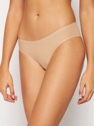 Chantelle Figi klasyczne Soft Stretch C26430 Beżowy. Brązowe figi Chantelle, bez wzorów, z syntetyku. Za 59.99 zł.