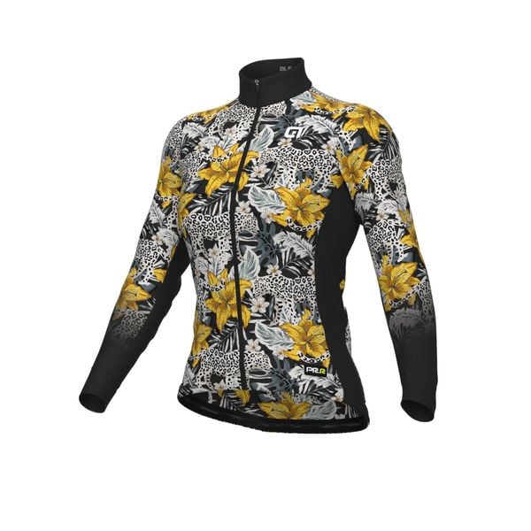 Bluza rowerowa damska Alé Cycling PR-R Hibiscus. Czarne bluzy ALÉ CYCLING, l, bez wzorów, bez kaptura. W wyprzedaży za 392.40 zł.