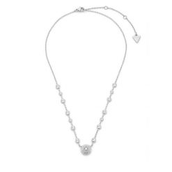 Naszyjnik Guess. Szare naszyjniki Guess, srebrne. Za 315.99 zł.