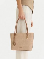 MEXX Torebka CEO-MEXX-X-008-09 Beżowy. Brązowe torebki klasyczne Mexx, bez wzorów, z materiału, bez dodatków. Za 119.99 zł.