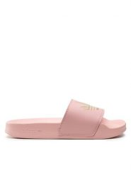 Adidas Klapki adilette Lite W GZ6198 Różowy. Czerwone klapki adidas, bez wzorów, ze skóry, sportowe, bez obcasa, bez zapięcia. Za 139.99 zł.