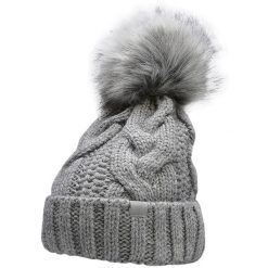Czapka damska 4F melanż z pomponem. Szare czapki zimowe 4f, bez wzorów, z poliamidu, sportowe. Za 47.99 zł.