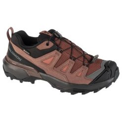 Buty Salomon X Ultra 360 Ltr Gtx 475715 brązowe. Brązowe buty trekkingowe z gore-texu, bez zapięcia. Za 725.51 zł.