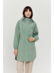 MAZINE Parka "Ella" w kolorze zielonym rozmiar: L. Zielone płaszcze MAZINE, l, bez wzorów, z bawełny, bez kaptura. Za 167.28 zł.
