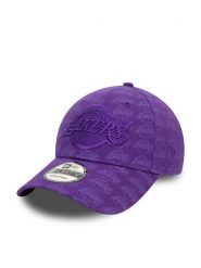 New Era Czapka z daszkiem Team Monogram 9Fort 60565350 Fioletowy. Fioletowe czapki z daszkiem New Era, bez wzorów, z bawełny. Za 89.99 zł.