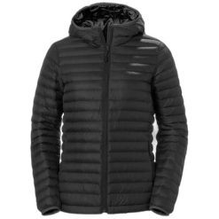 Damska ocieplana kurtka z kapturem Helly Hansen Sirdal. Czarne kurtki Helly Hansen, l, bez wzorów, z nylonu, z kapturem. Za 421.92 zł.