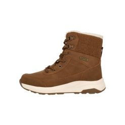 Damskie buty trekkingowe Whistler Duien. Brązowe buty trekkingowe WHISTLER, bez wzorów, bez zapięcia, trekkingowe. Za 350.50 zł.