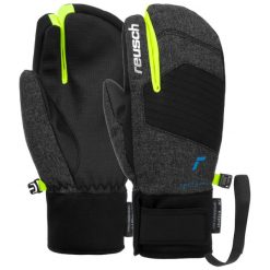 Reusch Simon R-TEX® XT Junior Lobster. Czarne rękawiczki REUSCH, bez wzorów, sportowe. Za 202.52 zł.