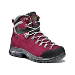 Buty górskie damskie Asolo GREENWOOD EVO GV ML. Czerwone buty trekkingowe Asolo, z gore-texu, za kostkę, bez zapięcia. Za 1,070.65 zł.