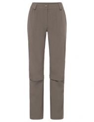Spodnie damskie Farley Stretch ZO Capri. Białe spodnie narciarskie Vaude, bez wzorów, z materiału, narciarskie. Za 541.60 zł.