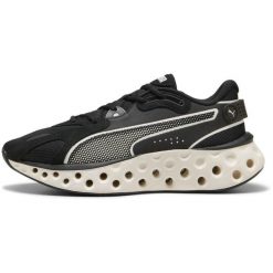 Buty sportowe Puma Softride. Czarne buty treningowe Puma, bez wzorów, bez zapięcia, na fitness i siłownię. Za 490.00 zł.