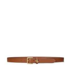 Pasek Damski LAUREN RALPH LAUREN. Brązowe paski Lauren Ralph Lauren, bez wzorów. Za 289.99 zł.