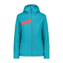 Ultralekka kurtka damska CMP. Niebieskie kurtki narciarskie CMP, s, bez wzorów, z puchu, bez kaptura, narciarskie. Za 329.99 zł.